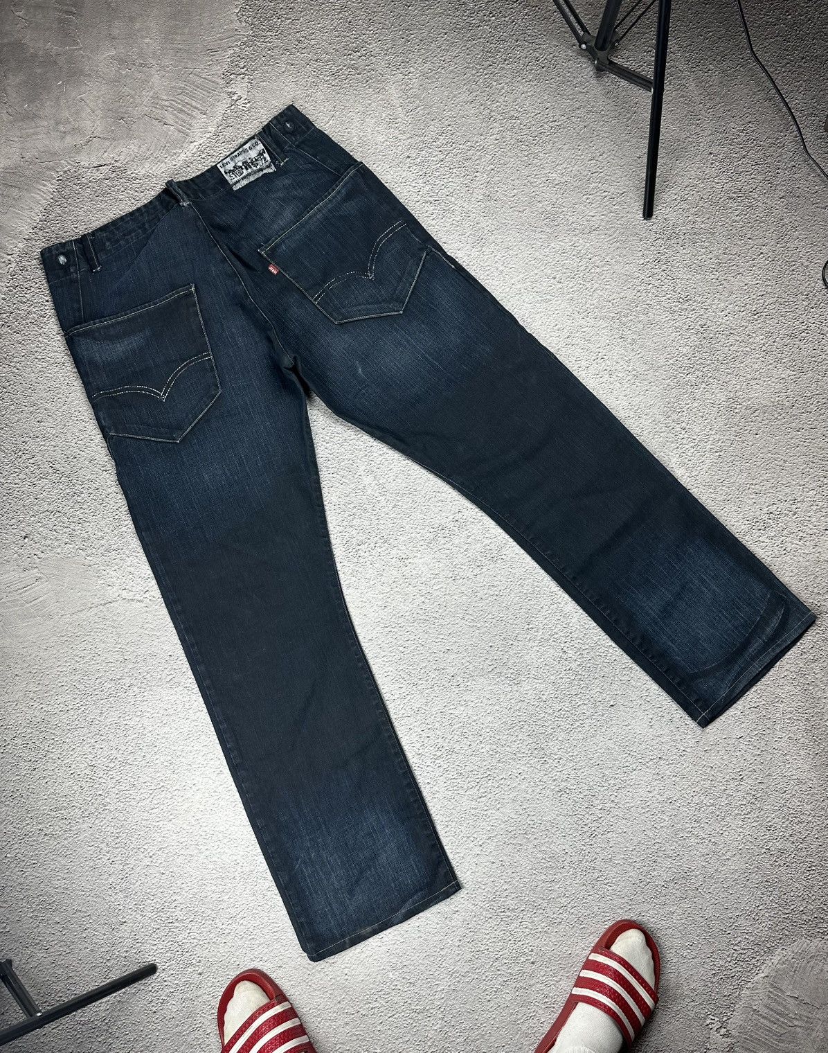 Levi's Vintage Clothing Rare Vintage Levi’s Engineered Denim Jeans Bootcut Baggy 90s Size US 36 / EU 52 - 1 Thumbnail