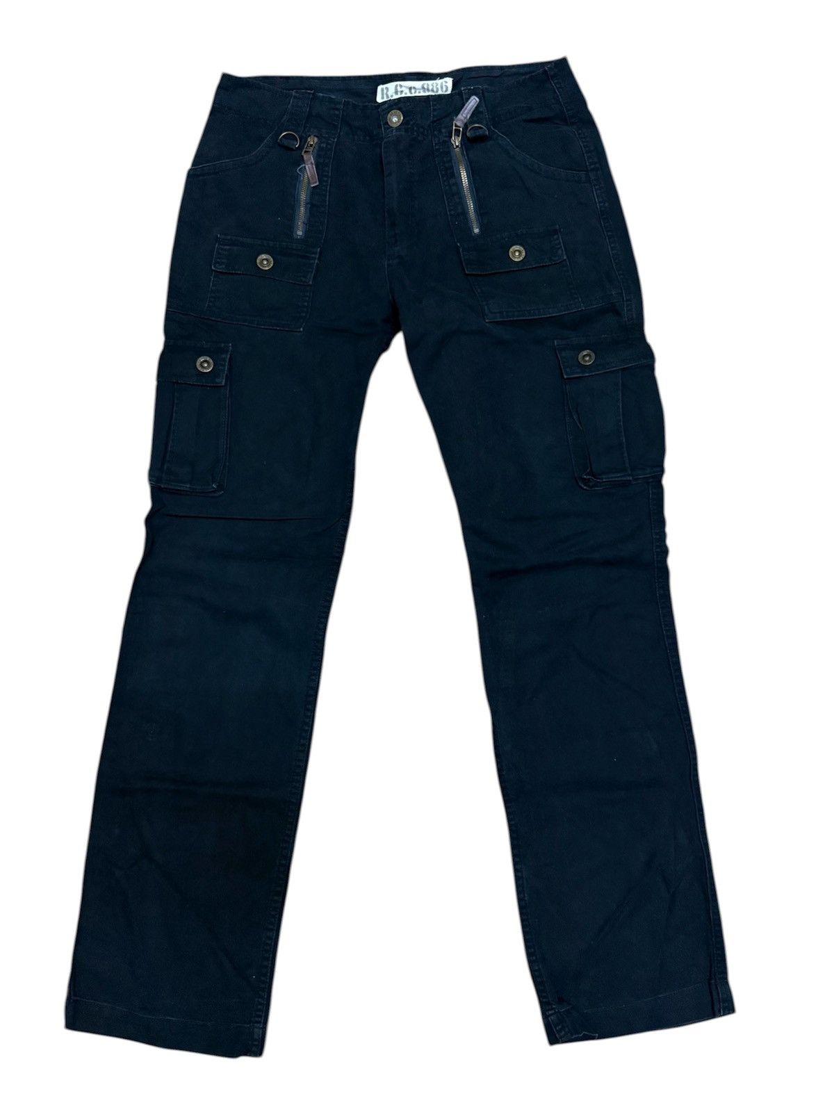 Japanese Brand Real Crush Cargo Pants / Multipocket / Streetwear / W Size US 32 / EU 48 - 1 Thumbnail