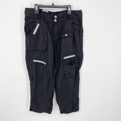 NWT Polo Jeans Ralph Lauren Cargo Capri Pants Womens 2
