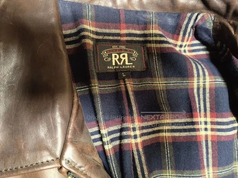 RRL Ralph Lauren RRL Heavy Waxed Horsehide Newsboy Jacket. Size US L / EU 52-54 / 3 - 4 Thumbnail