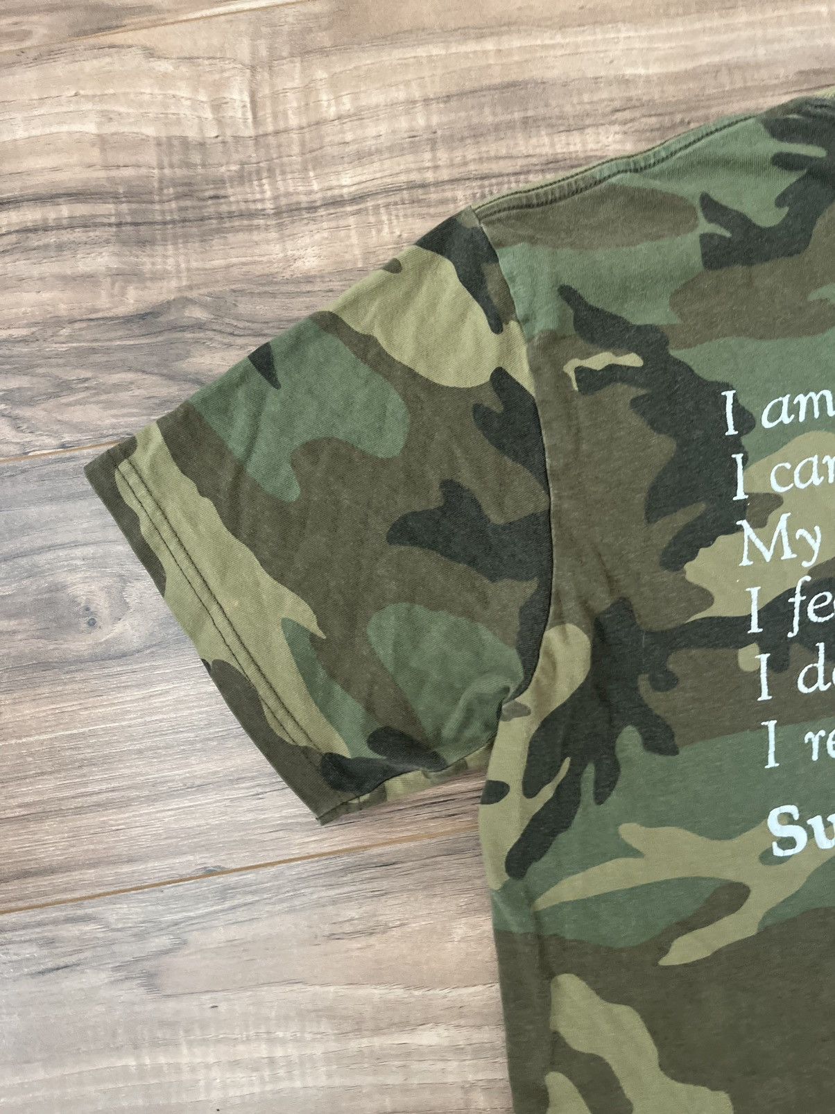 Supreme Supreme Stay Positive Tee Size US L / EU 52-54 / 3 - 13 Thumbnail