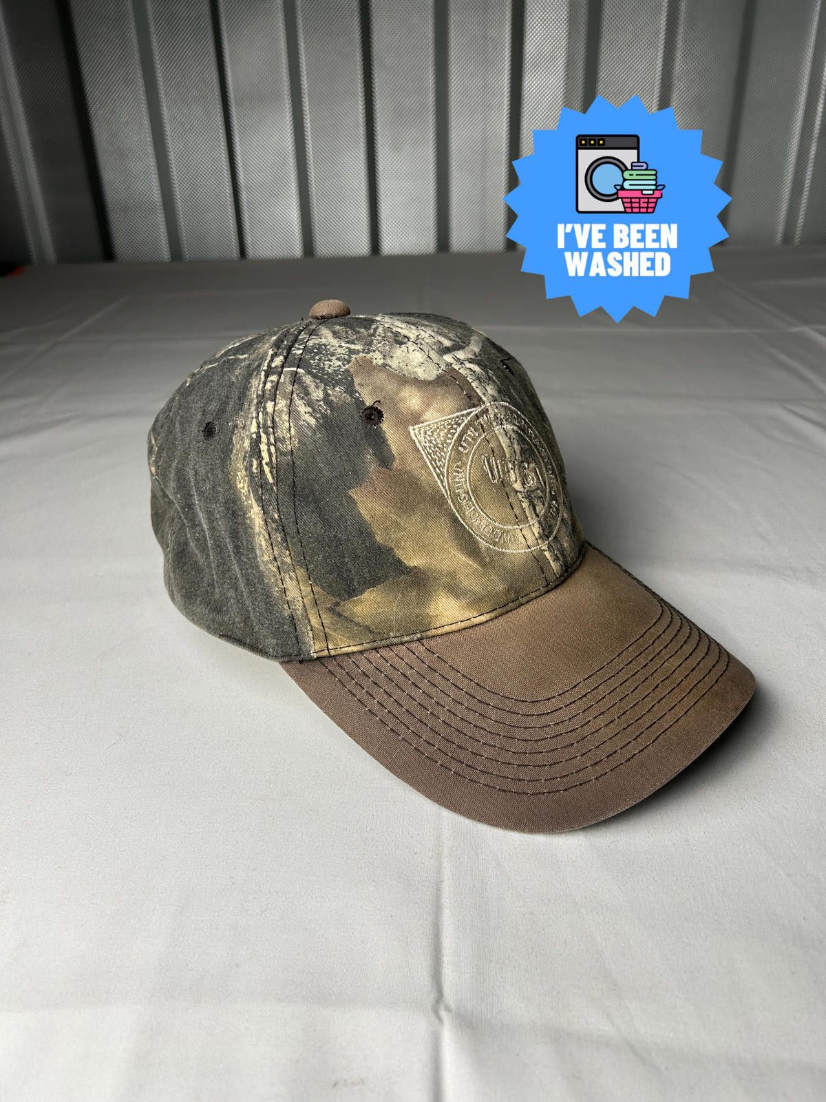 Realtree RealTree Camo Cap One Size Adjustable Unisex Hunting Army Size ONE SIZE - 1 Thumbnail