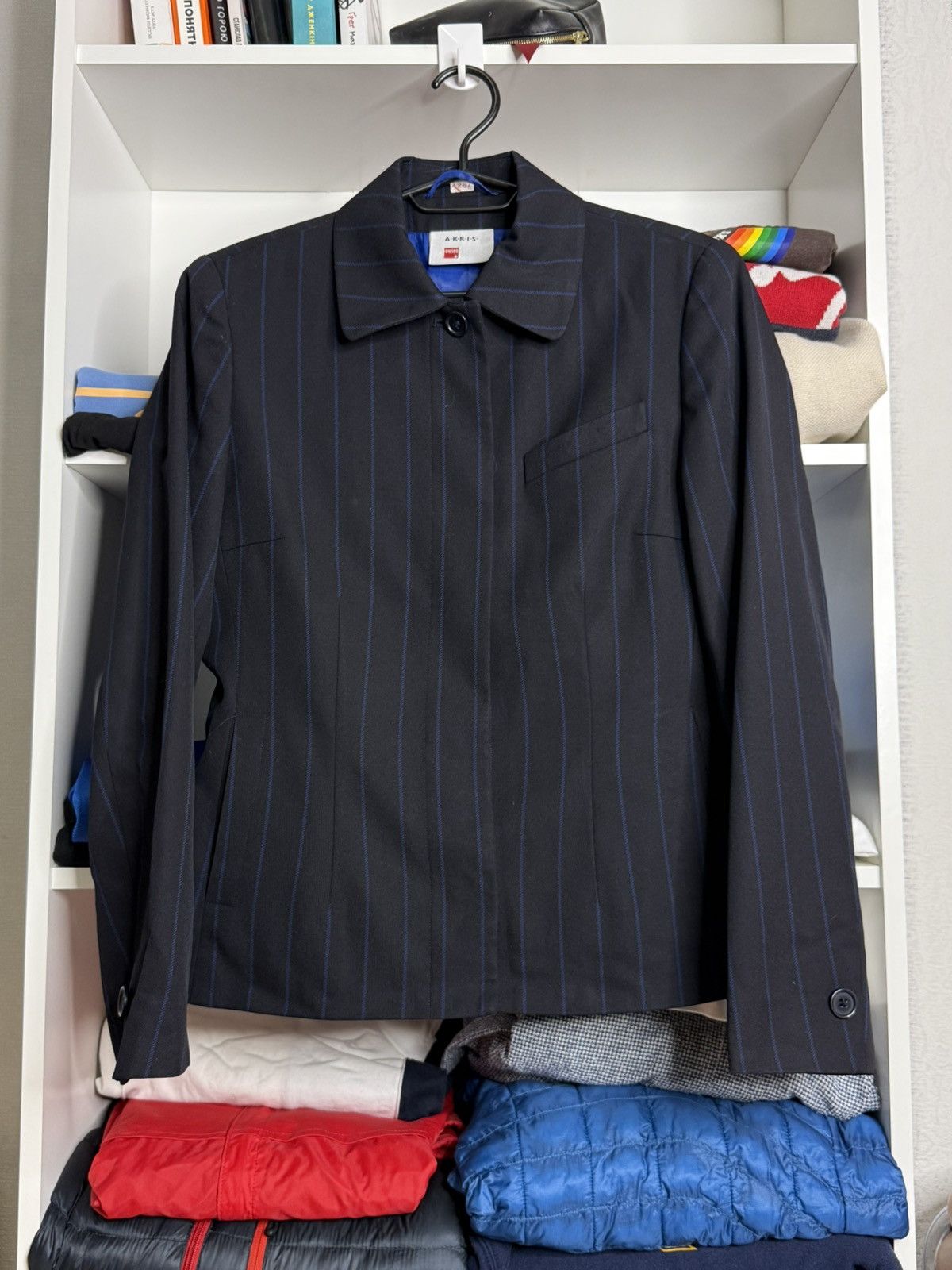 Akris Akris Swiss made Stripped classics suit blazer+skirt set Size XS / US 0-2 / IT 36-38 - 2 Thumbnail