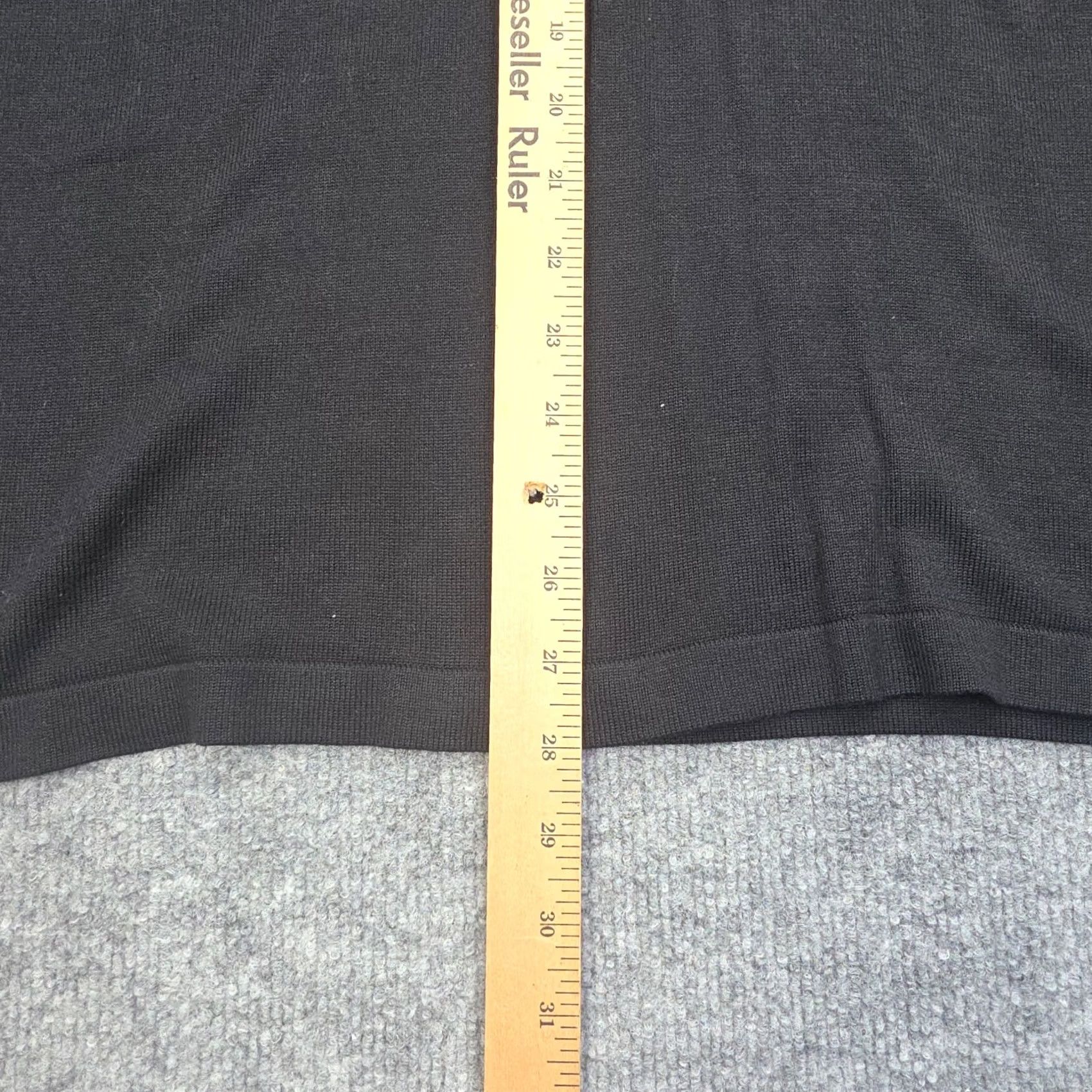 Vintage Jhane Barnes Silk Linen Polo Shirt Men's XXL Black Long Sleeve Knit EUC Size US XXL / EU 58 / 5 - 6 Thumbnail