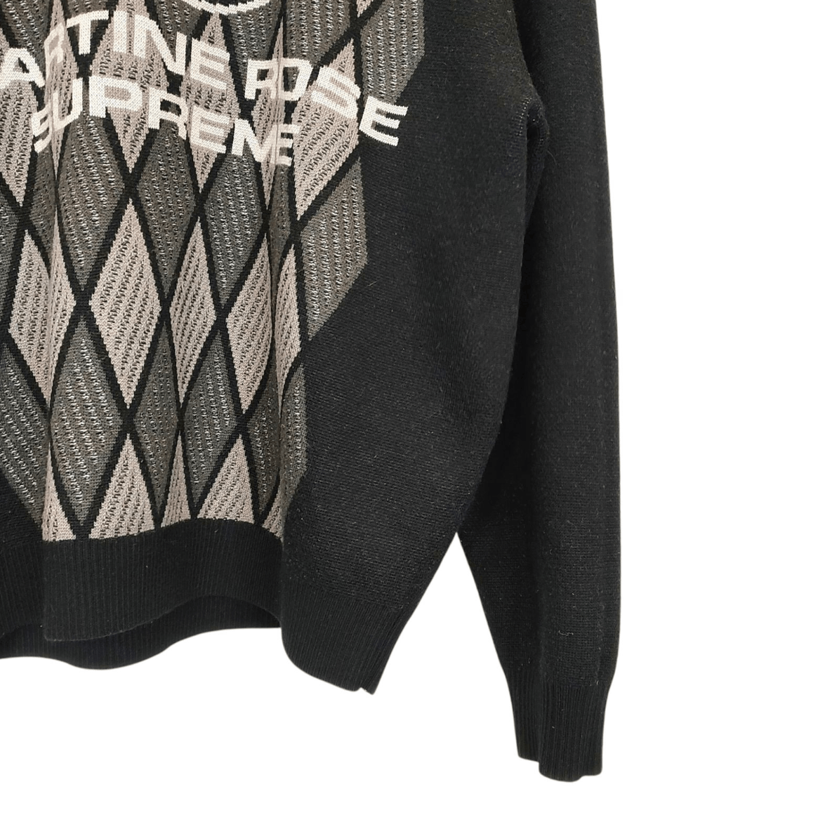 Supreme Supreme 24AW Martin Rose Knit Black White Size US M / EU 48-50 / 2 - 7 Thumbnail
