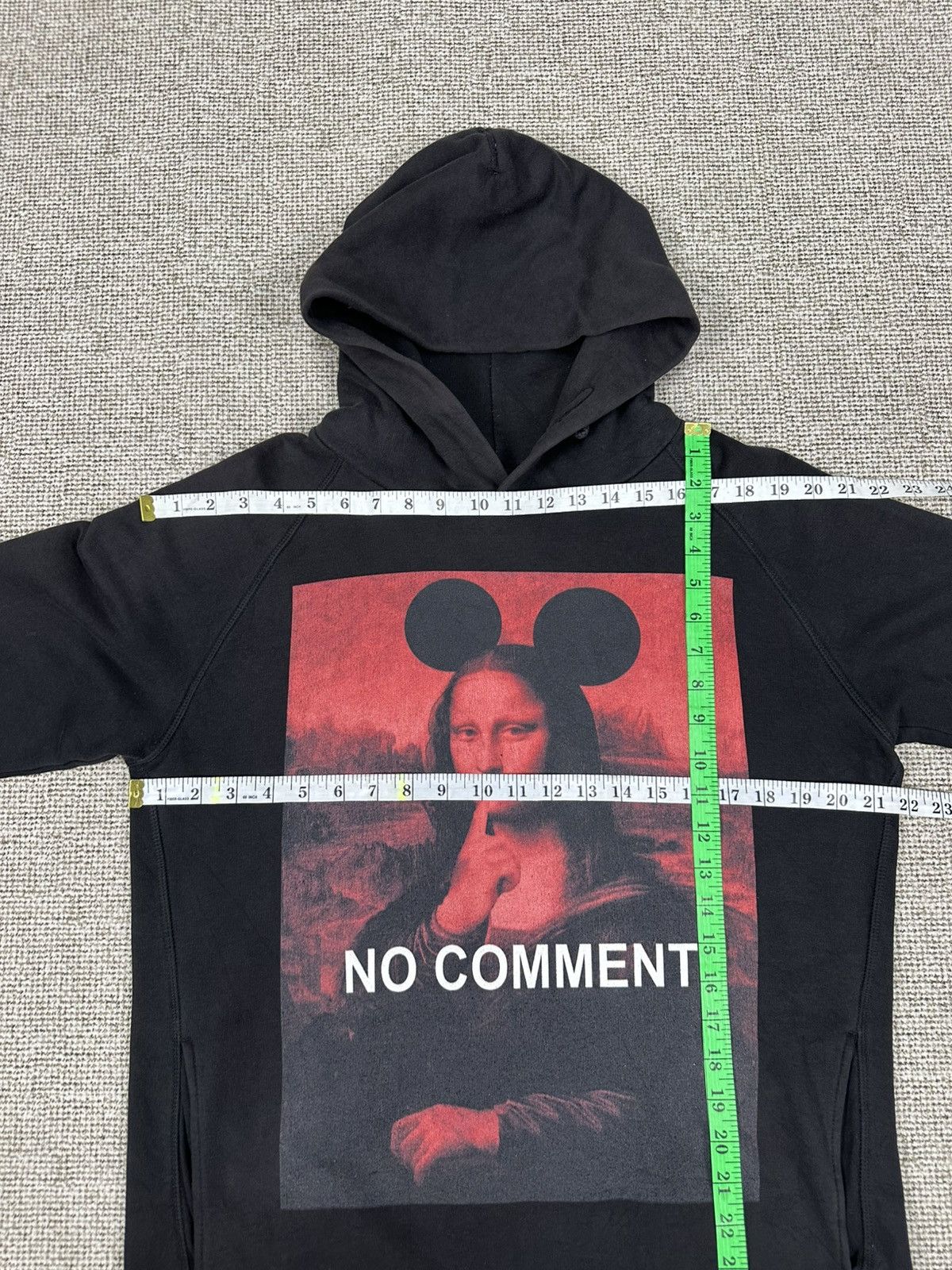 Other No Comment Paris Mona Lisa Hoodie Z320 Size US M / EU 48-50 / 2 - 6 Thumbnail