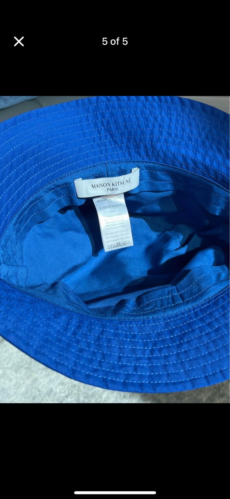 Maison Kitsune Maison Kitsune Technical Bucket Hat Size ONE SIZE - 4 Thumbnail
