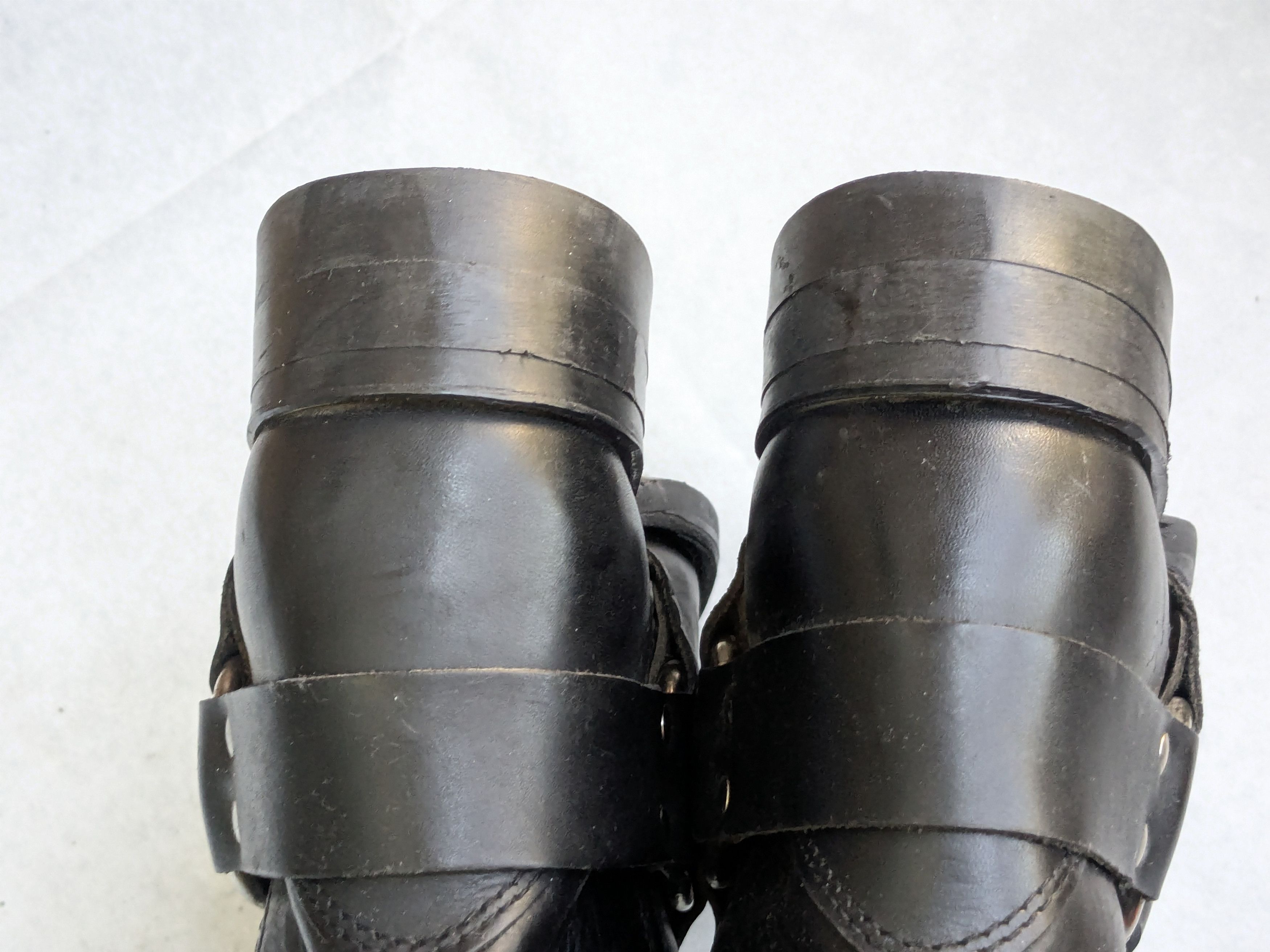 Frye Frye Harness Boots Black Leather 10 M Buckle Size US 10 / EU 43 - 12 Thumbnail