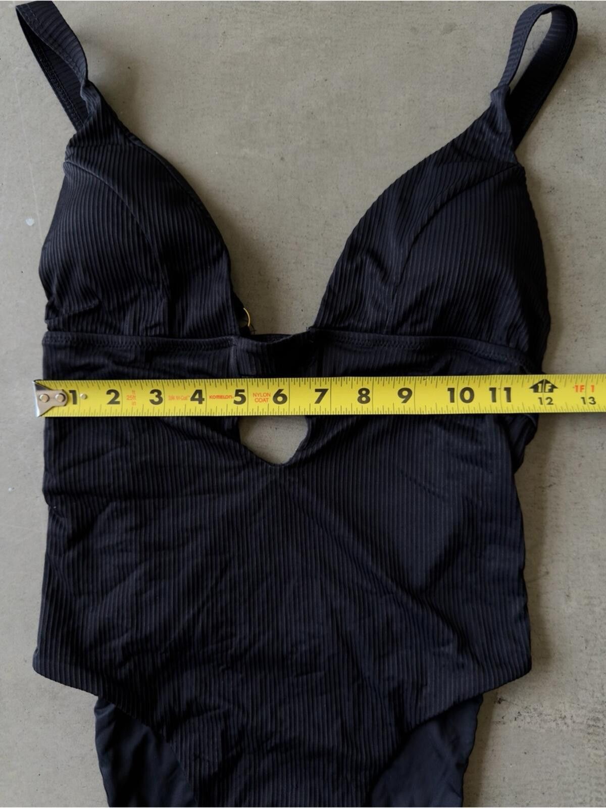 Fashion Nova Fashion Nova / Sandy Moment One Piece / Black Small Size ONE SIZE - 6 Thumbnail
