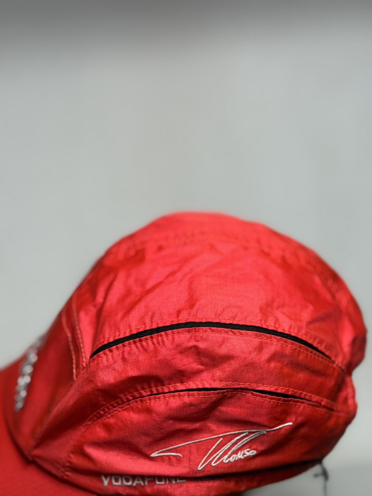 Malcolm McLaren Vodafone McLaren Mercedes Nylon Racing Cap Size ONE SIZE - 9 Thumbnail