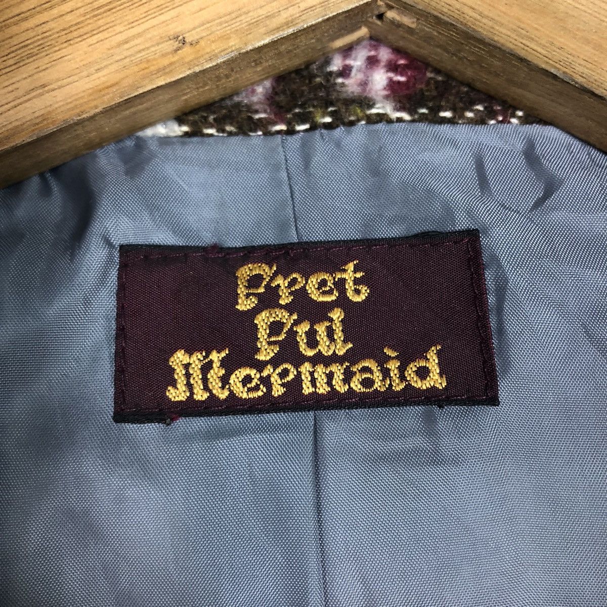 Japanese Brand 📌Vtg Long Jacket Wool Pret Pul Mermaid Navajo Native Design Size US M / EU 48-50 / 2 - 19 Thumbnail