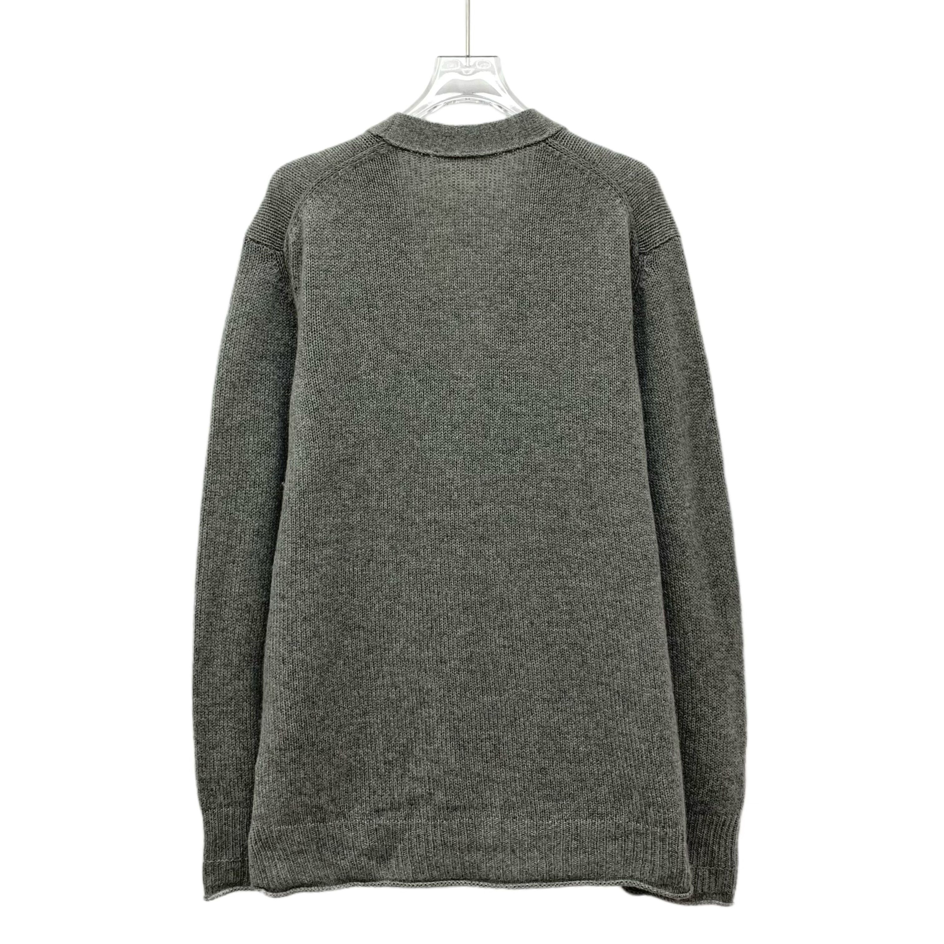 Celine Celine Cashmere Cardigan Gray (L) Size US L / EU 52-54 / 3 - 2 Thumbnail