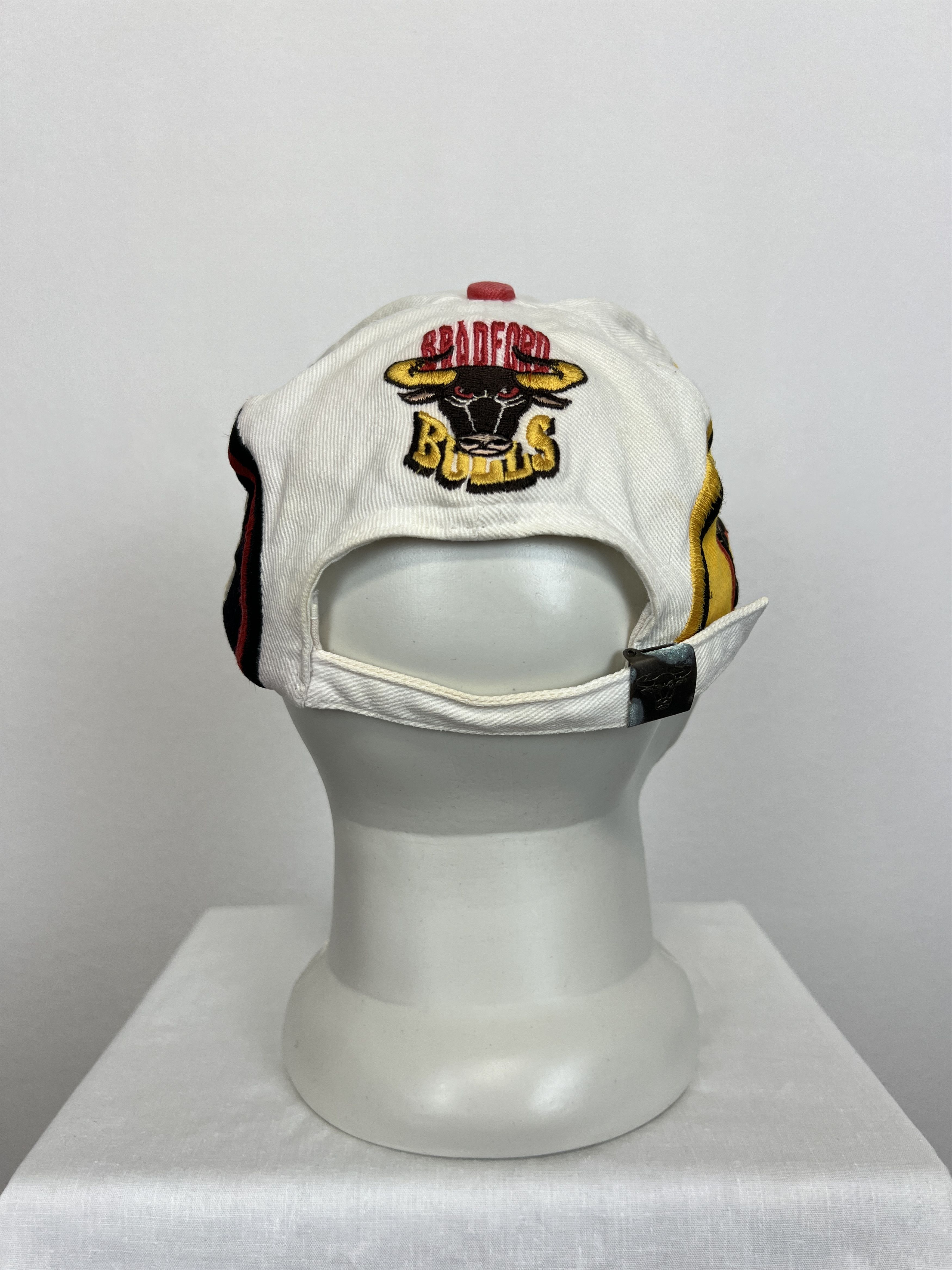 Vintage Bradford Bulls Rugby Union Baseball Cap Snapback Adult Size ONE SIZE - 5 Thumbnail