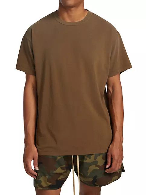 Fear of God o1y0125 T-Shirt in Brown Size US XS / EU 42 / 0 - 2 Thumbnail