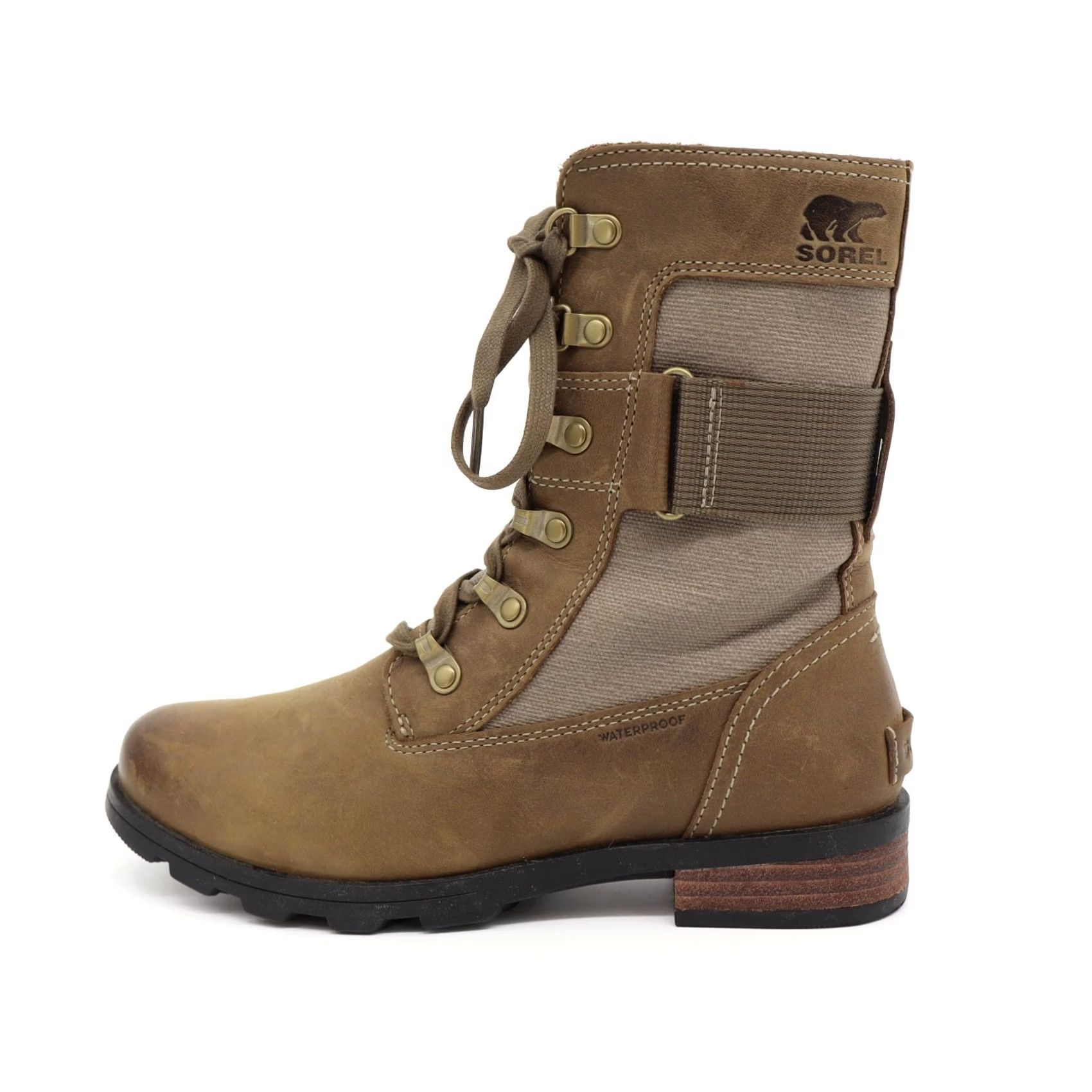 SOREL Sorel Major Carly Combat Ankle Boot - Brown - Womens Boots Size US 7 / IT 37 - 5 Thumbnail