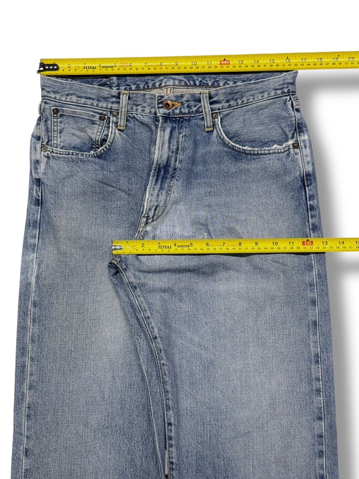 Edwin Vintage Edwin 505X Japan Selvedge Denim | Wide Straight W33 Size US 33 - 19 Thumbnail