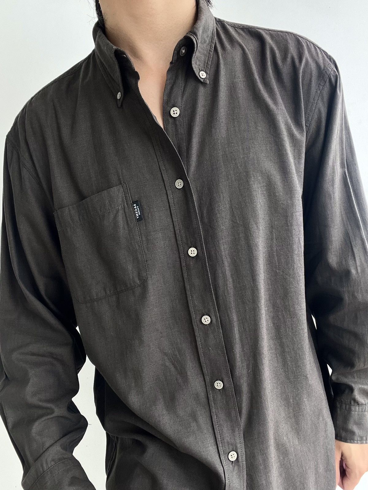 Yohji Yamamoto Yohji Yamamoto Y'saccs Shirt Size US L / EU 52-54 / 3 - 3 Thumbnail