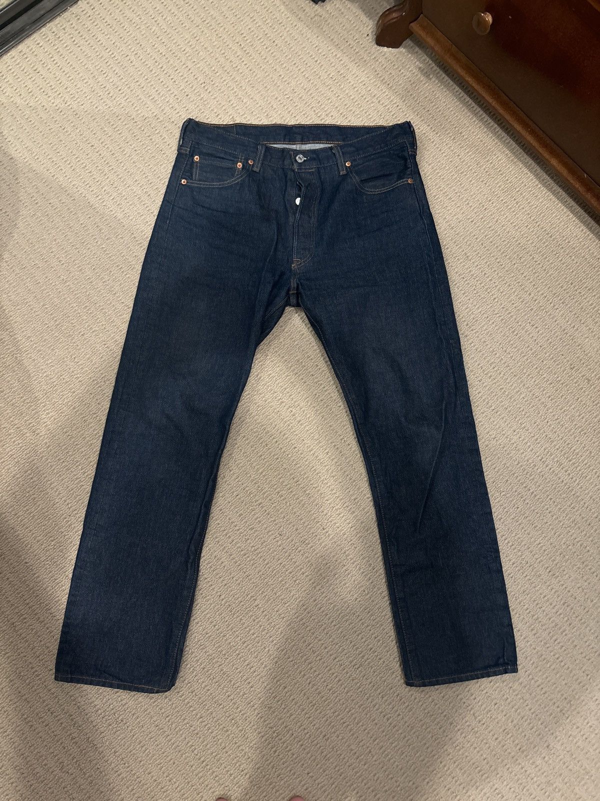 Levi's Vintage Clothing × Vintage Vintage dark blue levi’s Size US 36 / EU 52 - 3 Thumbnail
