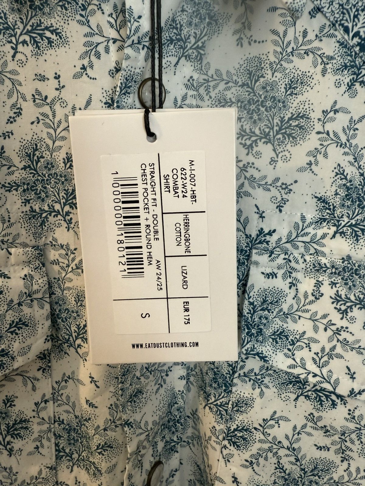 Eat Dust White and blue Eat Dust shirt, NWT Size US S / EU 44-46 / 1 - 2 Thumbnail