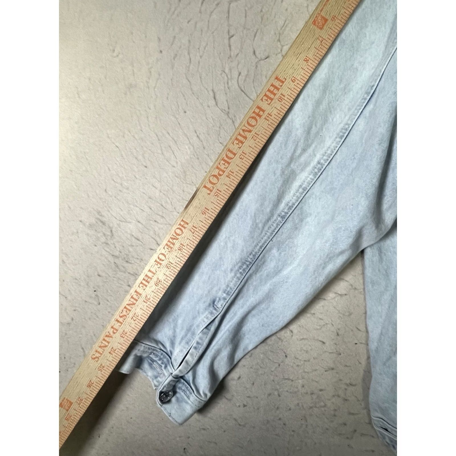 Old Navy Old Navy American Flag Denim Jacket Boyfriend Acid Wash Women’s 2XL Tall Size XXL / US 16-18 / IT 52-54 - 5 Thumbnail