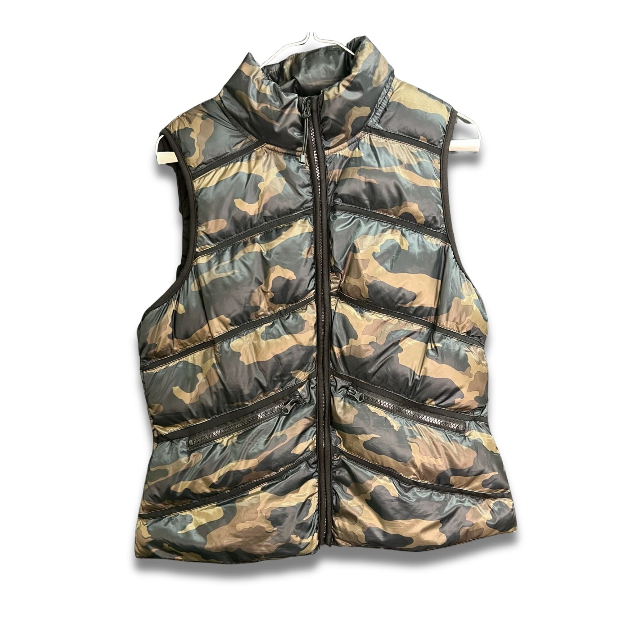 Other BLACK NOIR Camouflage Sleeveless Puffer Vest With High Neck Size US M / EU 48-50 / 2 - 2 Thumbnail