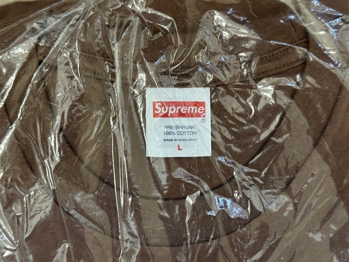 Supreme Supreme Pancakes Tee - Brown - Large - Deadstock 🚚 📦 ✅ Size US L / EU 52-54 / 3 - 2 Thumbnail