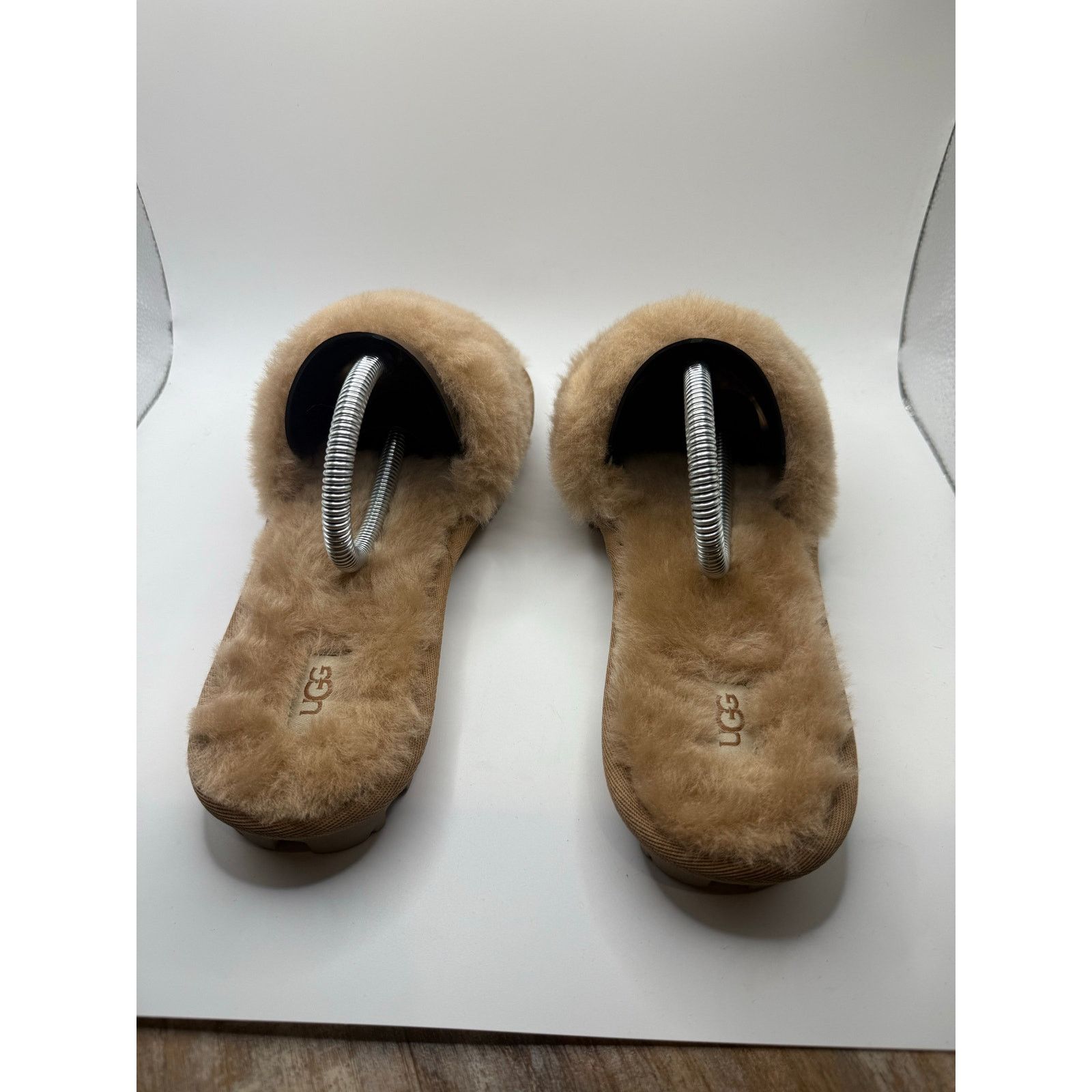 Ugg Women’s Ugg Size 9 Fur Slide Sandals Cozy Tan SN 1100892 Size US 9 / IT 39 - 4 Thumbnail