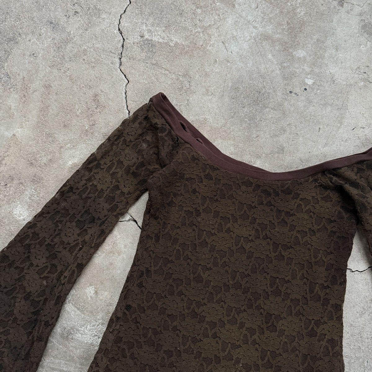 Japanese Brand Vintage Y2K Open Shoulder Flared Sleeve Long Sleeve Size M / US 6-8 / IT 42-44 - 3 Thumbnail