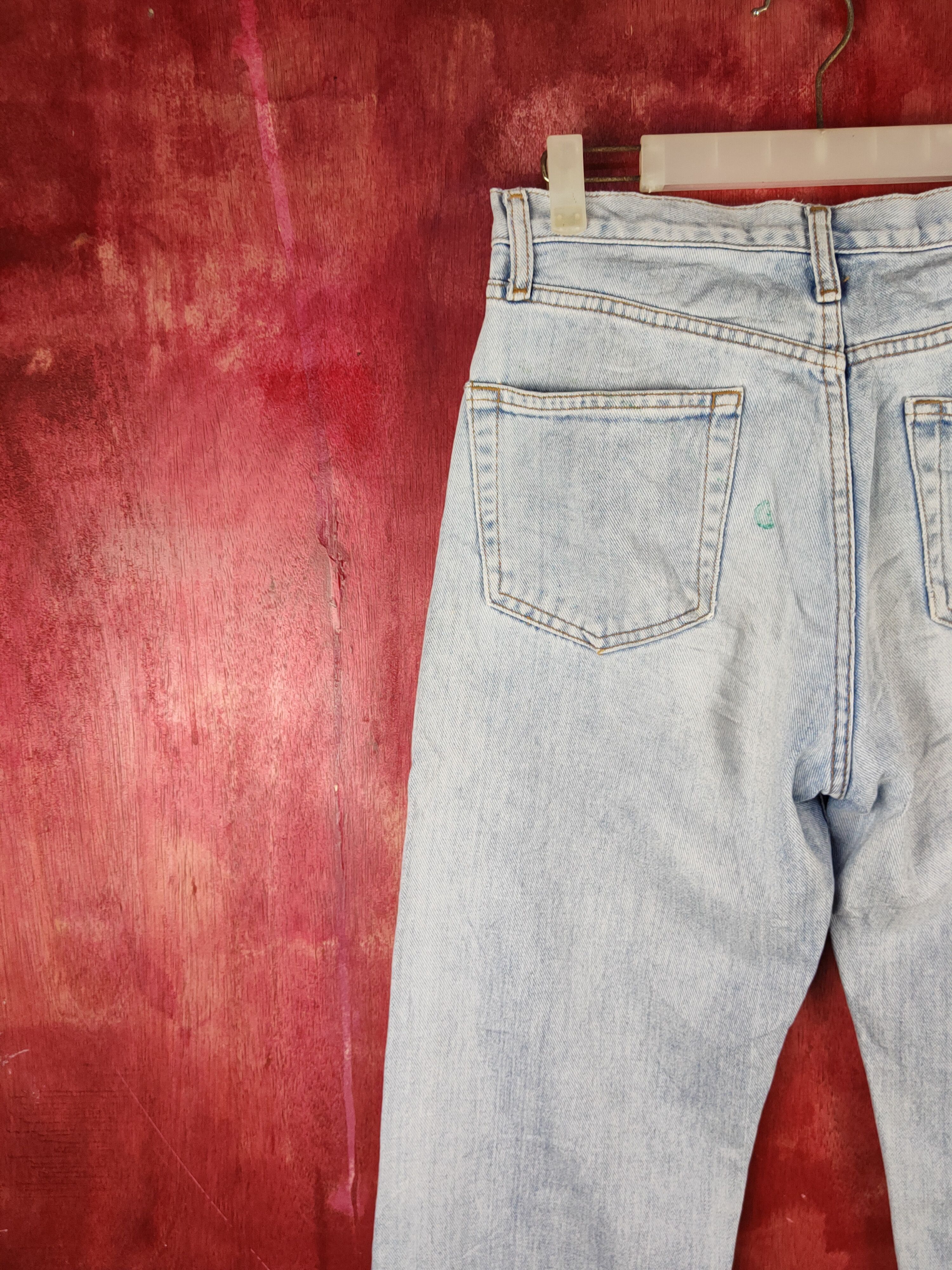 Japanese Brand Villand Blue Faded jeans vintage Denim pants #S1584 Size US 30 / EU 46 - 8 Thumbnail
