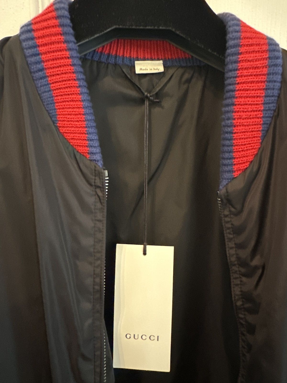 Gucci Snake Print Bomber Jacket Size US M / EU 48-50 / 2 - 5 Thumbnail