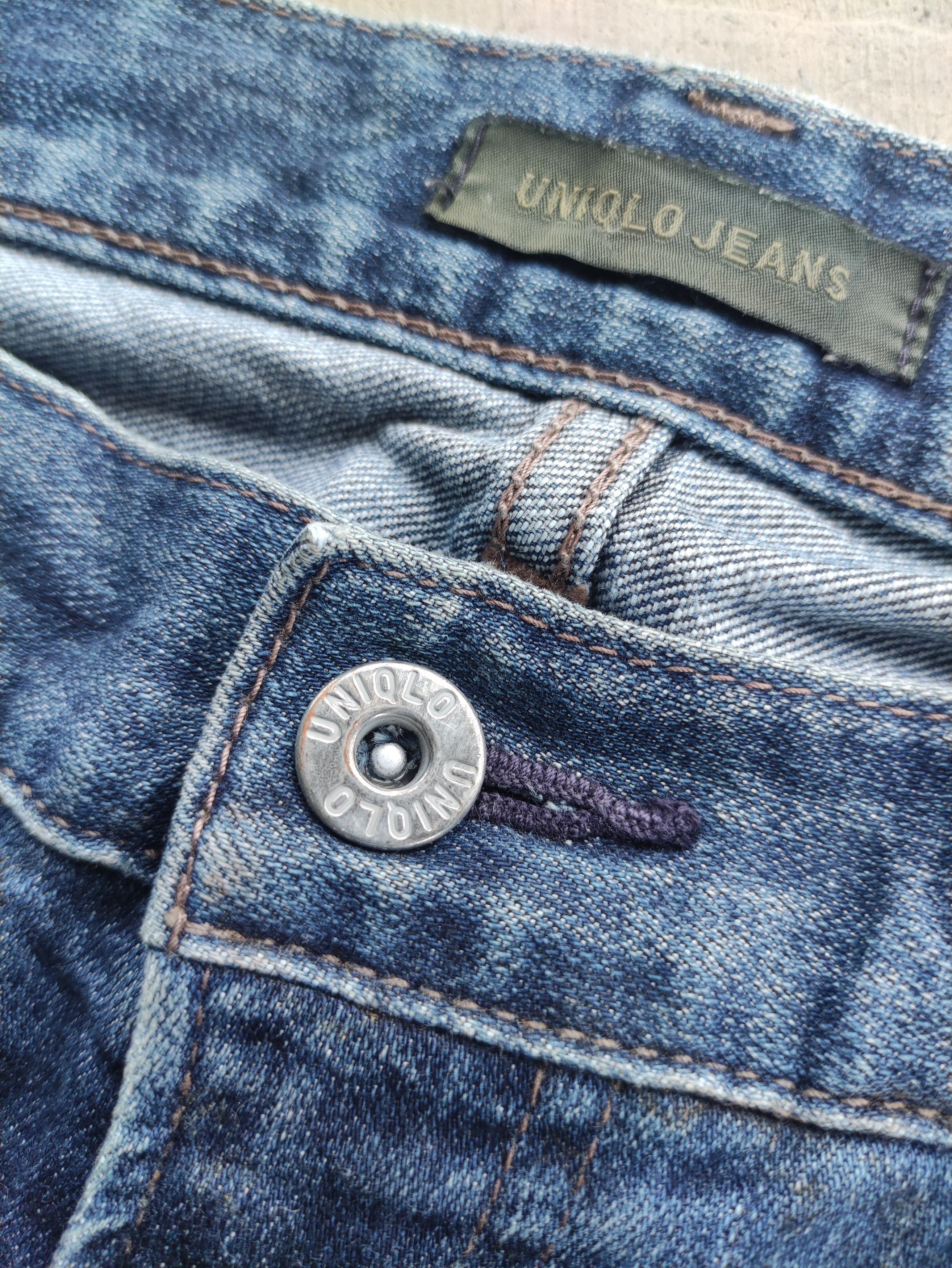 Japanese Brand Vintage Japanese Brand Distressed Faded Denim Pants Size US 31 - 6 Thumbnail