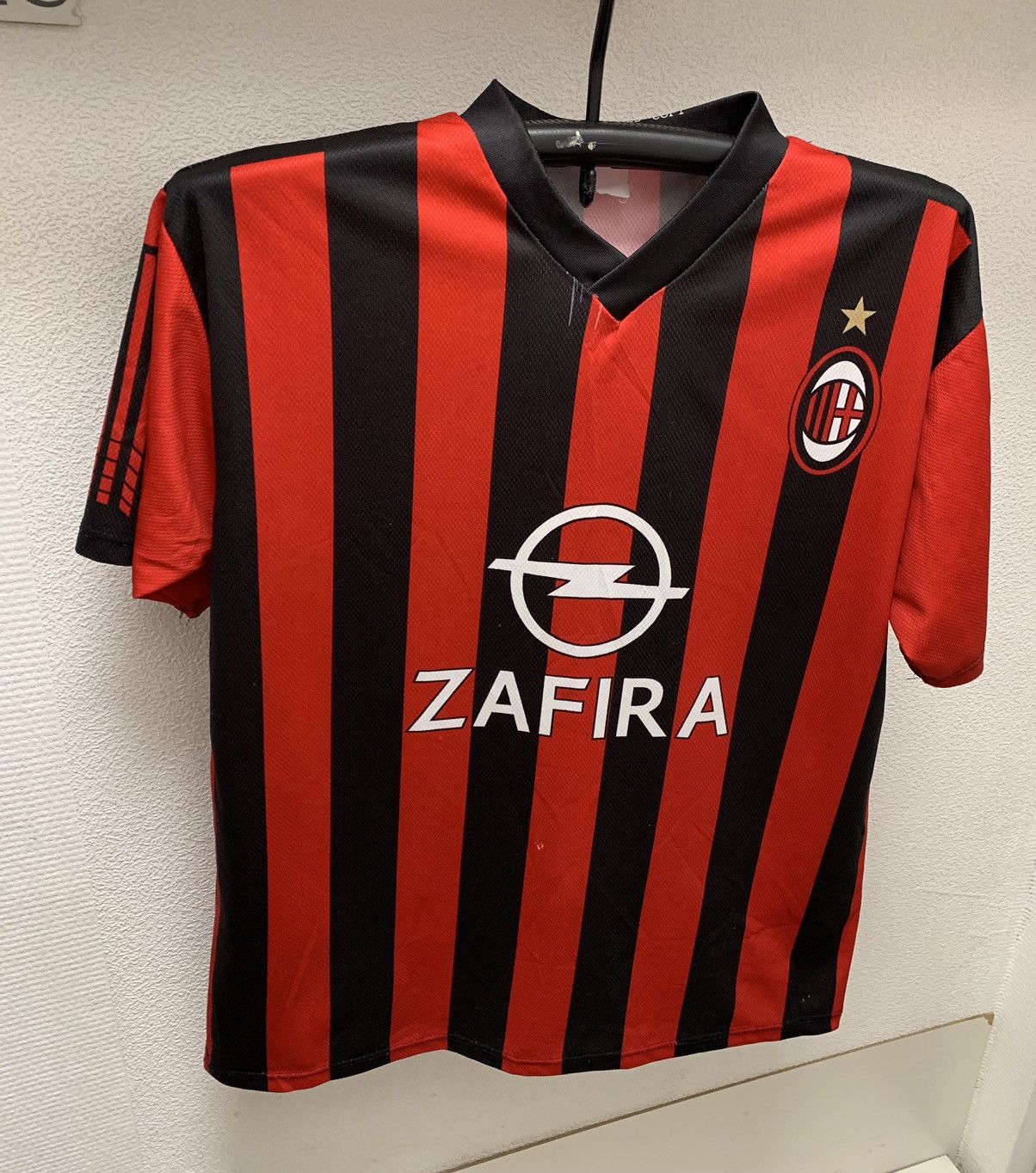 Vintage Milan Zafira Kaka 22 soccer jersey Xl sz champions league Size US XL / EU 56 / 4 - 2 Thumbnail