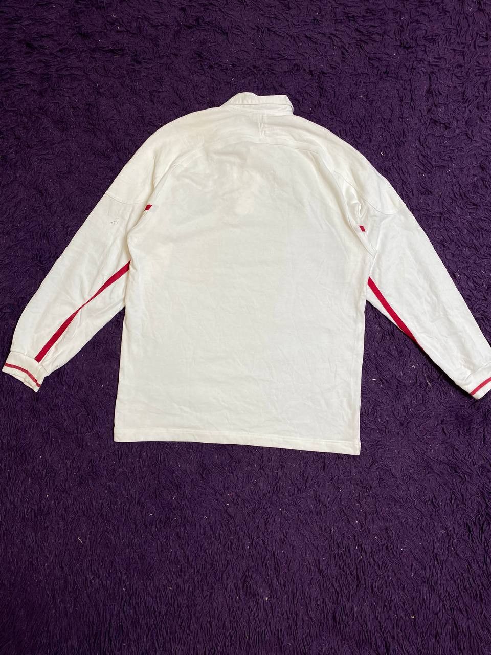 Nike Y2K white Long Sleeve Nike Vintage logo BTCELLNET Size US M / EU 48-50 / 2 - 16 Thumbnail
