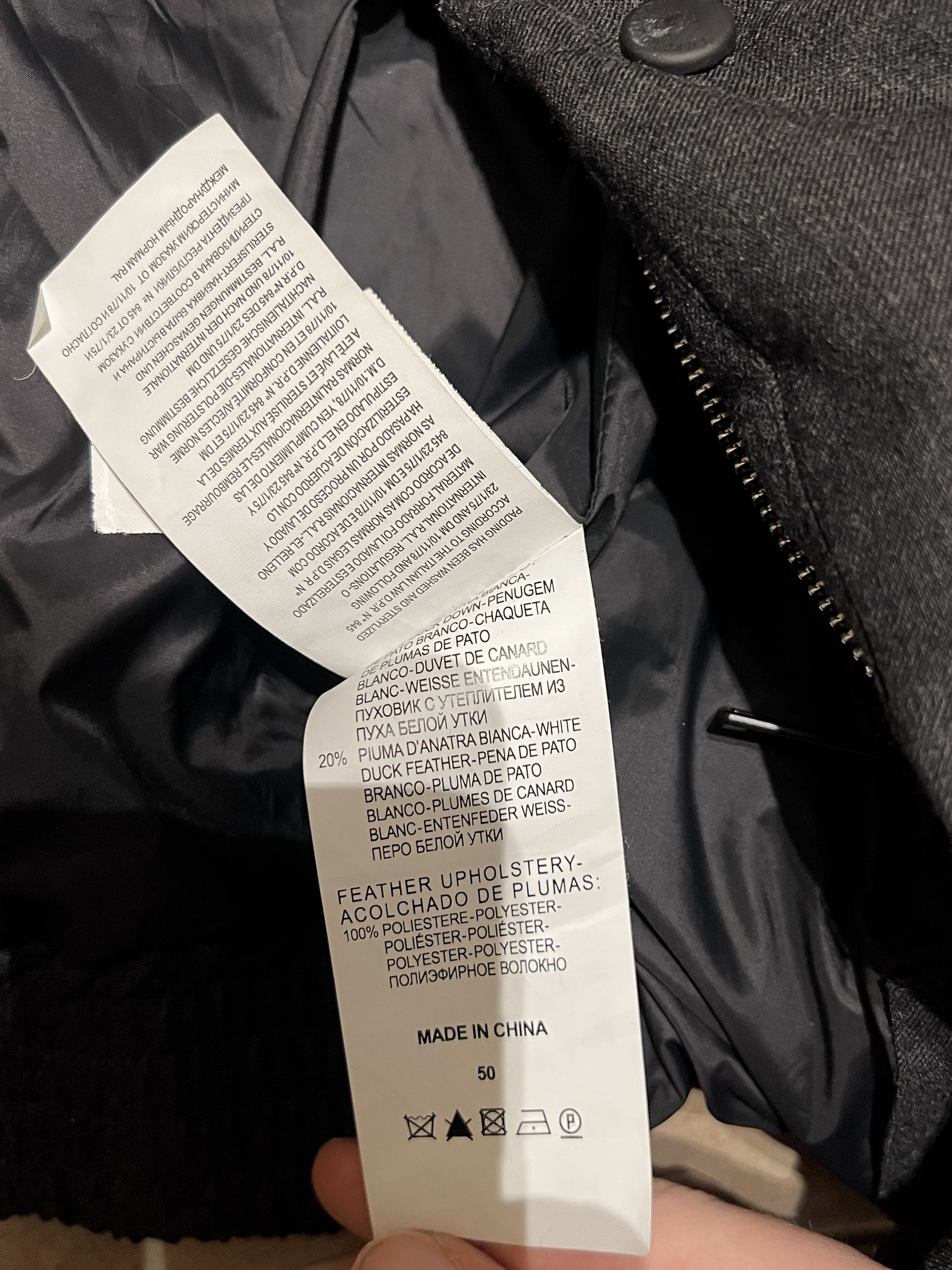Emporio Armani Emporio Armani Puffy down jacket Size US M / EU 48-50 / 2 - 11 Thumbnail