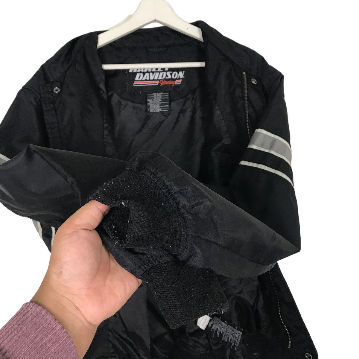 Harley Davidson 💥 HARLEY DAVIDSON RACING JACKET Size US XL / EU 56 / 4 - 9 Thumbnail