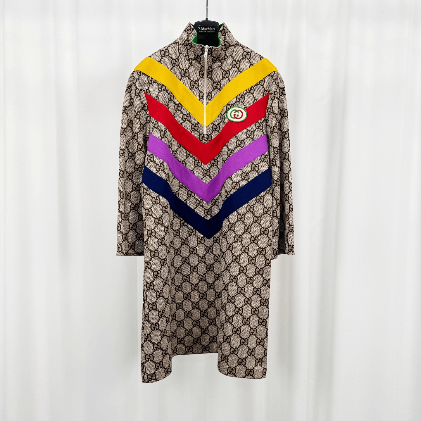 elliatt cassini dress in blue Gucci Tom Ford S/S 1997 Blue & Green Velvet Dress – Vintage Grace main image 0