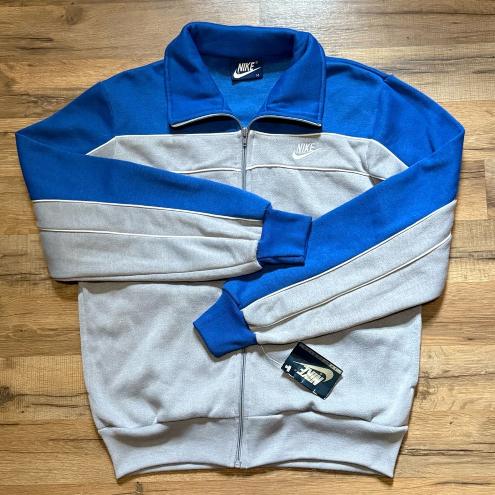 Nike 80s Nike Zip Up Sweatshirt Size US M / EU 48-50 / 2 - 6 Thumbnail