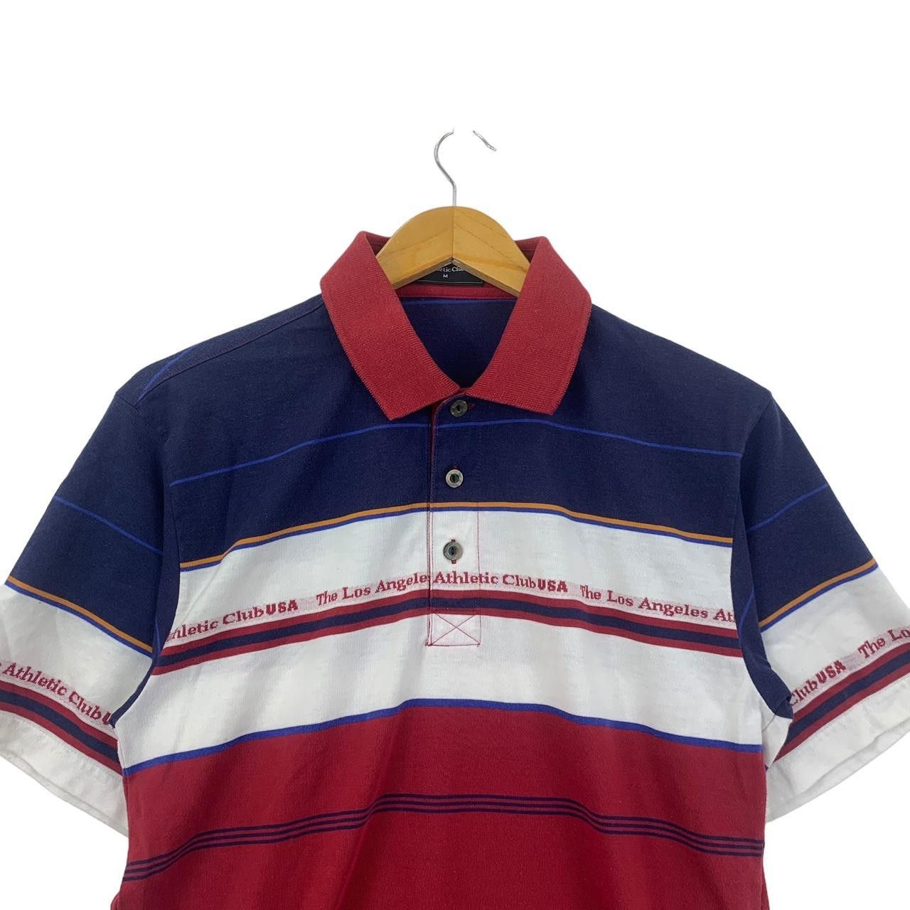 Vintage Vintage THE LOS ANGELES Athletic Club USA Polo Tee Shirt Size US M / EU 48-50 / 2 - 2 Thumbnail