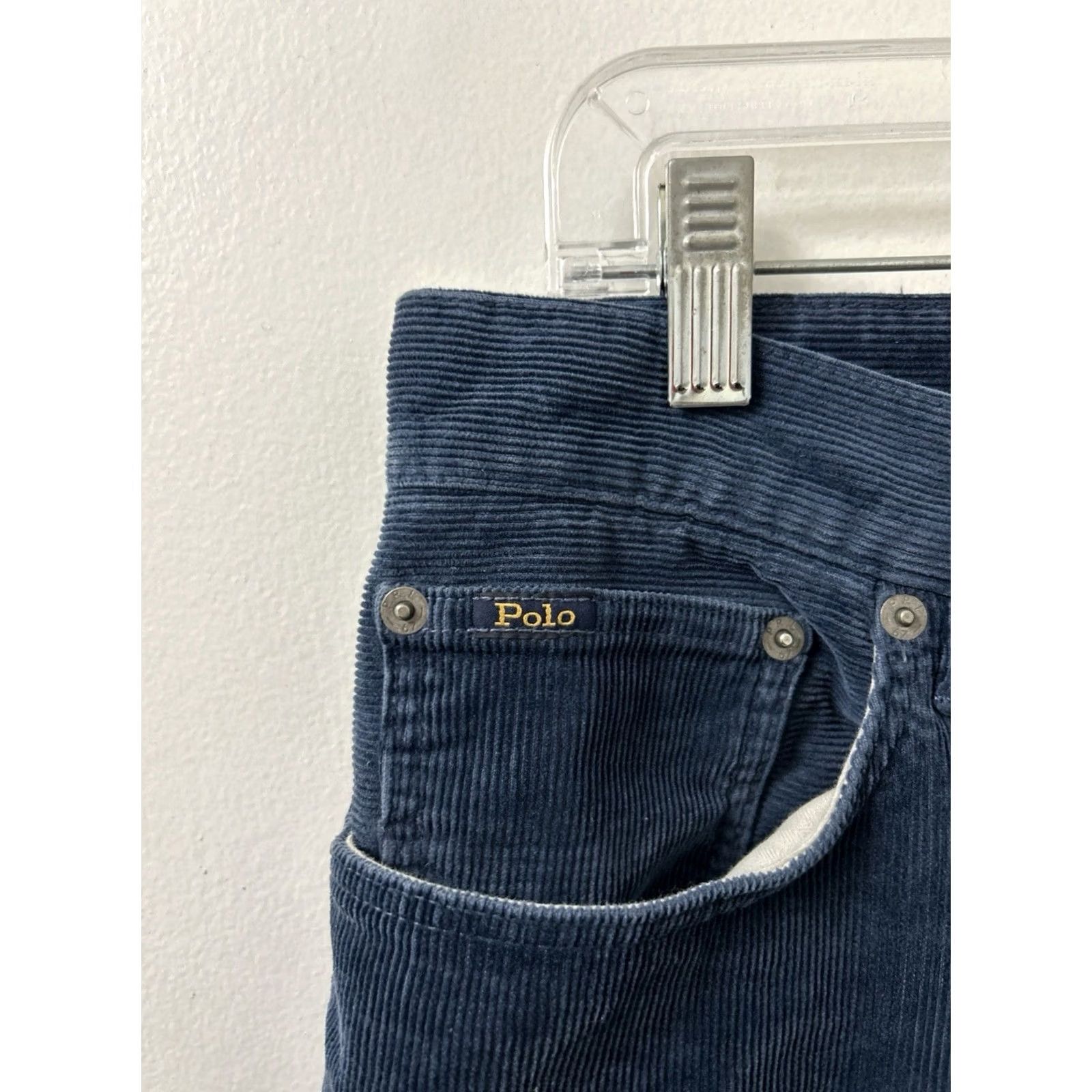 Polo Ralph Lauren Polo Ralph Lauren Prospect Straight Pants Mens 32x32 Corduroy Blue Size US XS / EU 42 / 0 - 5 Thumbnail