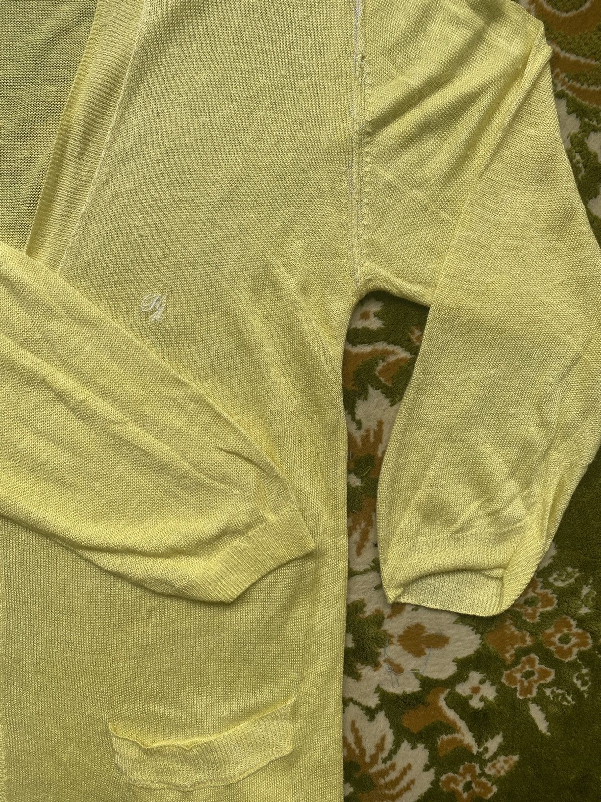 Katharine Hamnett London 1990s – Katharine Hamnett Double Pocket Knitted Cardigan Size M / US 6-8 / IT 42-44 - 6 Thumbnail