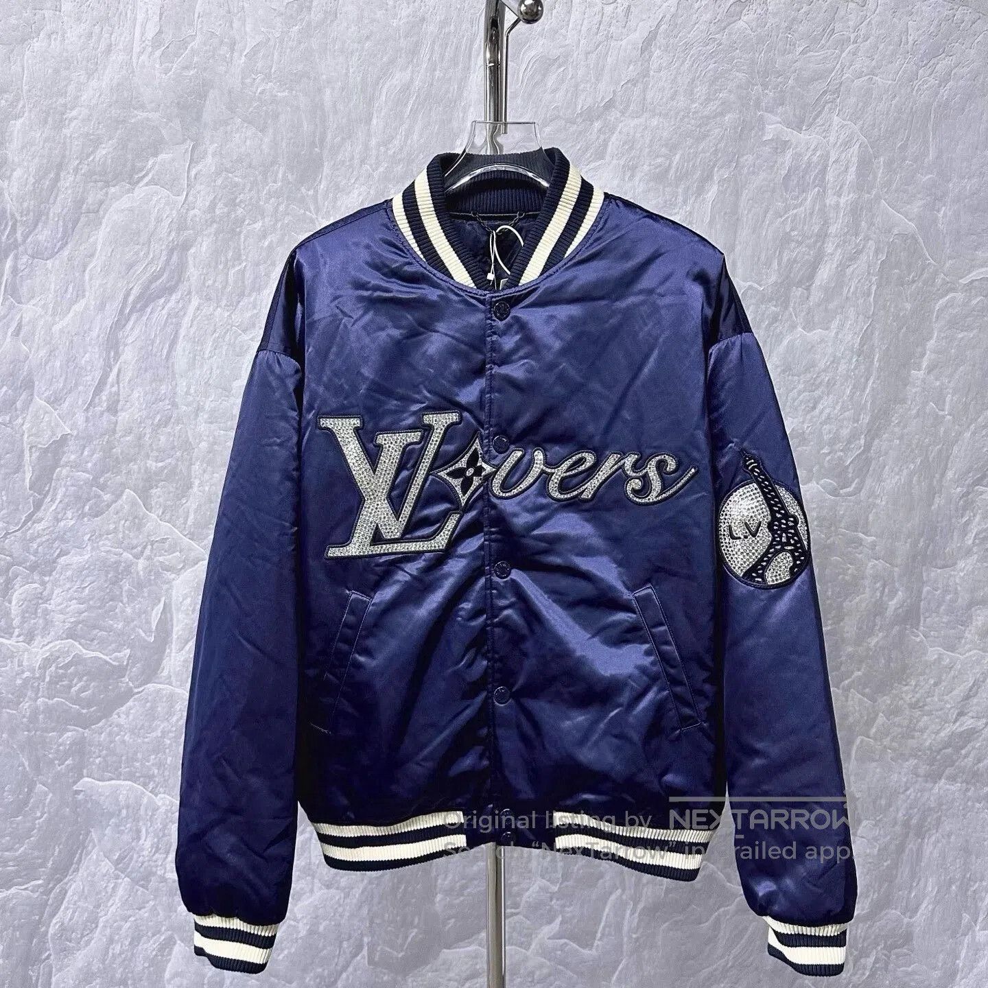 Louis Vuitton louis vuitton ss25 rhinestone baseball jacket. Size US M / EU 48-50 / 2 - 1 Thumbnail