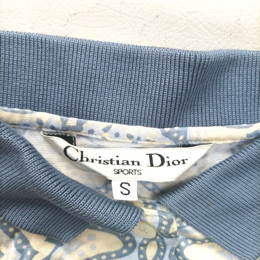 Christian Dior Monsieur × Dior × Vintage Christian Dior Sports paisley fullbutton polo shirt boxy fit Size S / US 4 / IT 40 - 3 Thumbnail
