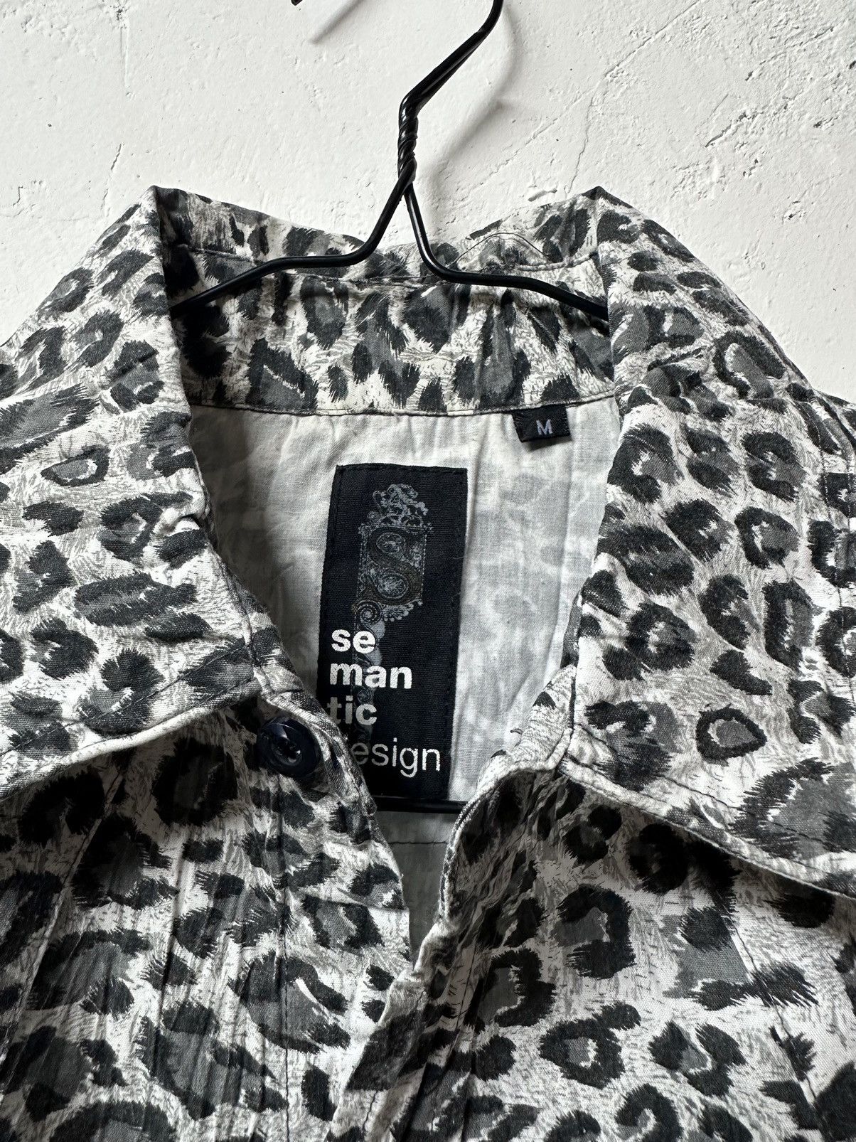 semanticdesign Japanes Semantic Design Leopard Shirt Size US M / EU 48-50 / 2 - 5 Thumbnail