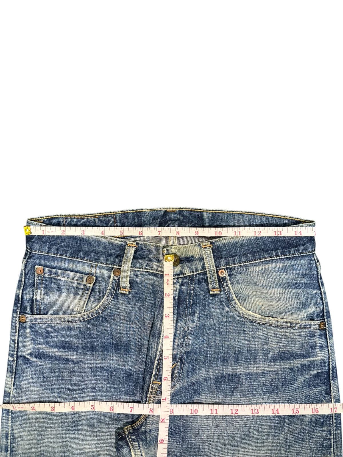 Levi's Vintage 90s Levis 502 Faded Wash Distressed Loose Jeans Size US 30 / EU 46 - 6 Thumbnail