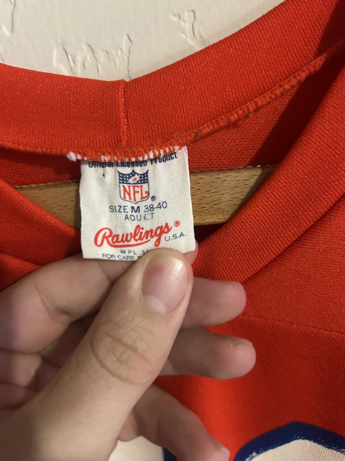 NFL Vintage Rawlings Denver Broncos Randy Gradishar Jersey Size US M / EU 48-50 / 2 - 2 Thumbnail
