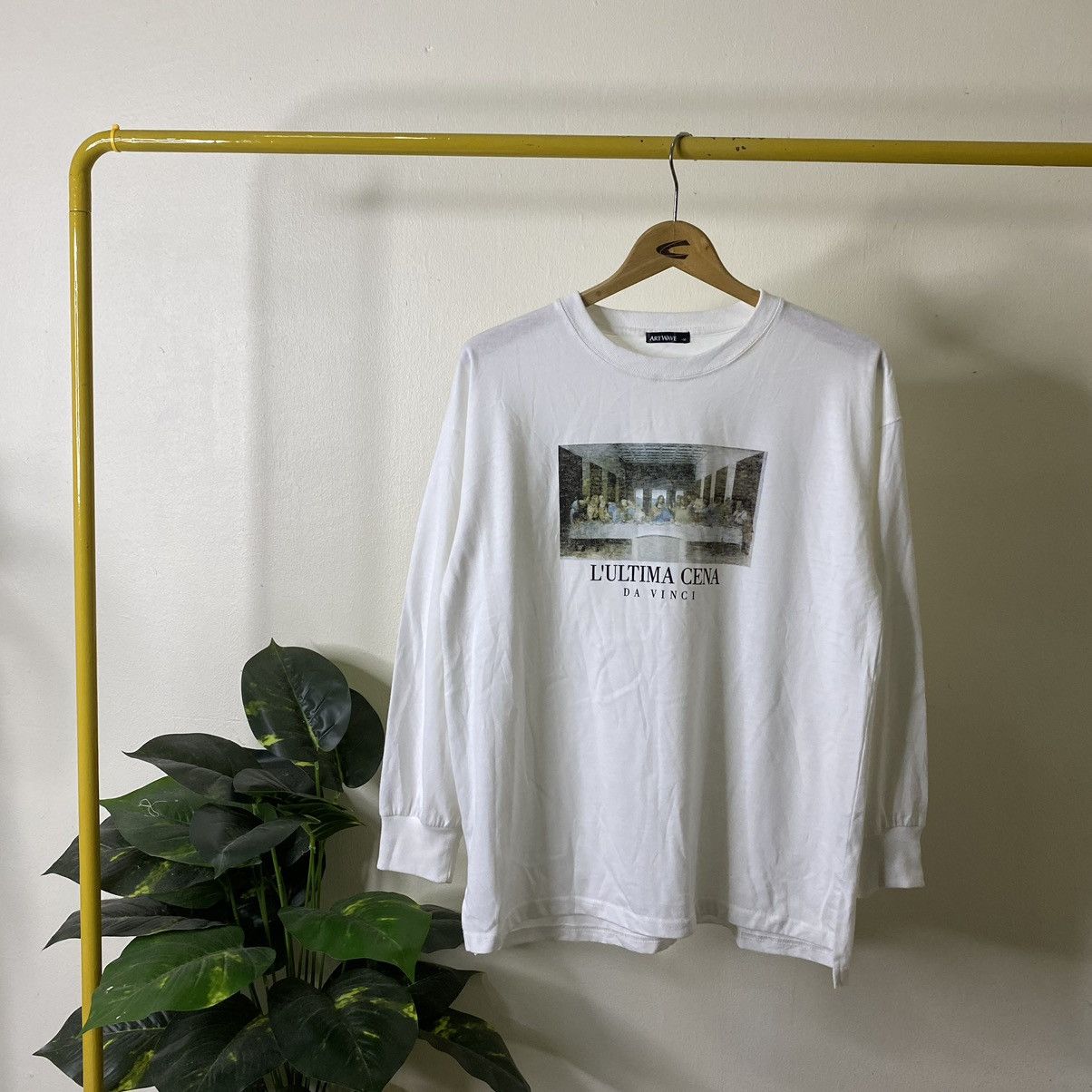 Vintage Y2K The Last Supper Mural by Leonardo da Vinci Reissue LS T Size US M / EU 48-50 / 2 - 1 Thumbnail
