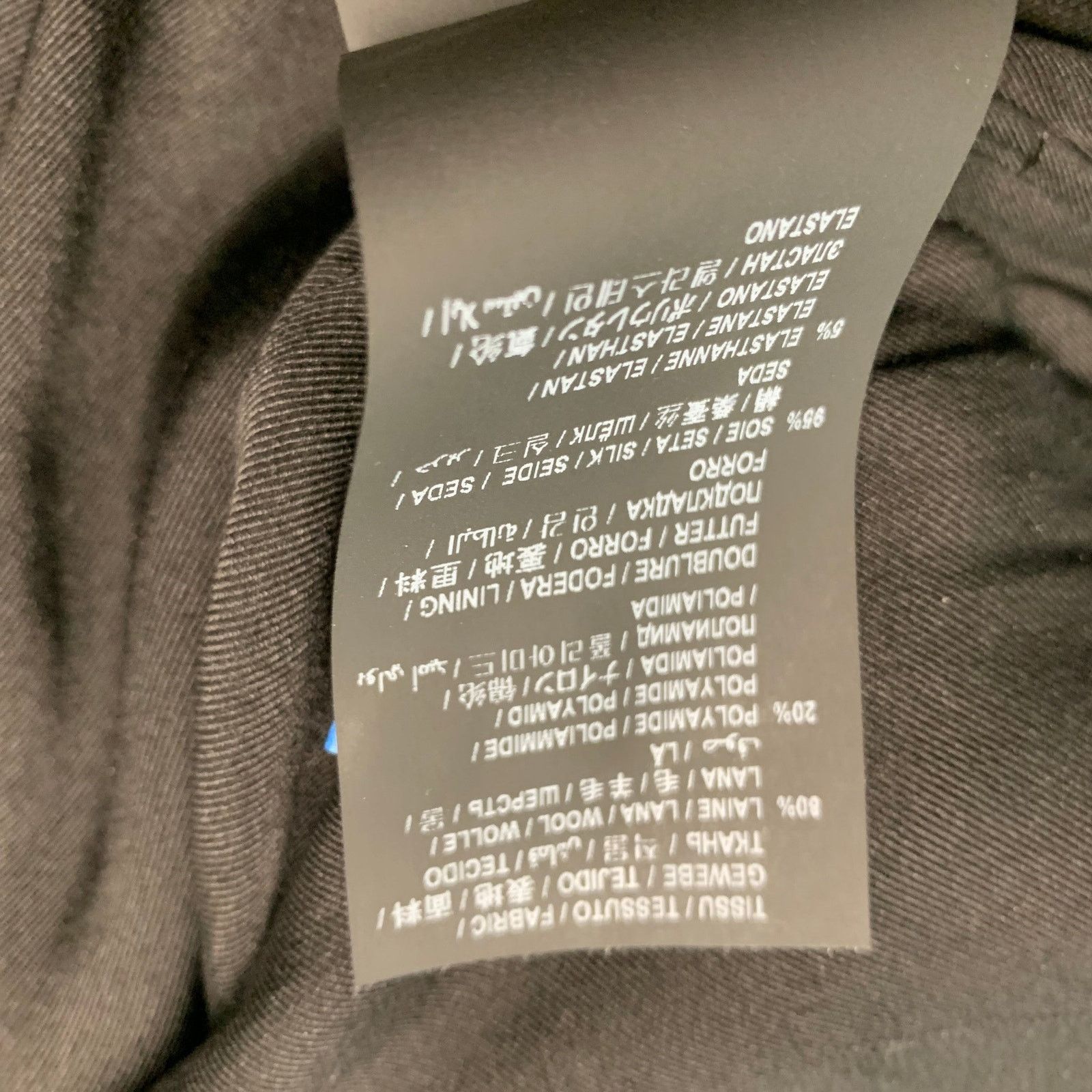 Saint Laurent Paris SAINT LAURENT Size 2 Black Wool Blend Sleeveless Jumpsuit Size 26" / US 2 / IT 38 - 7 Thumbnail