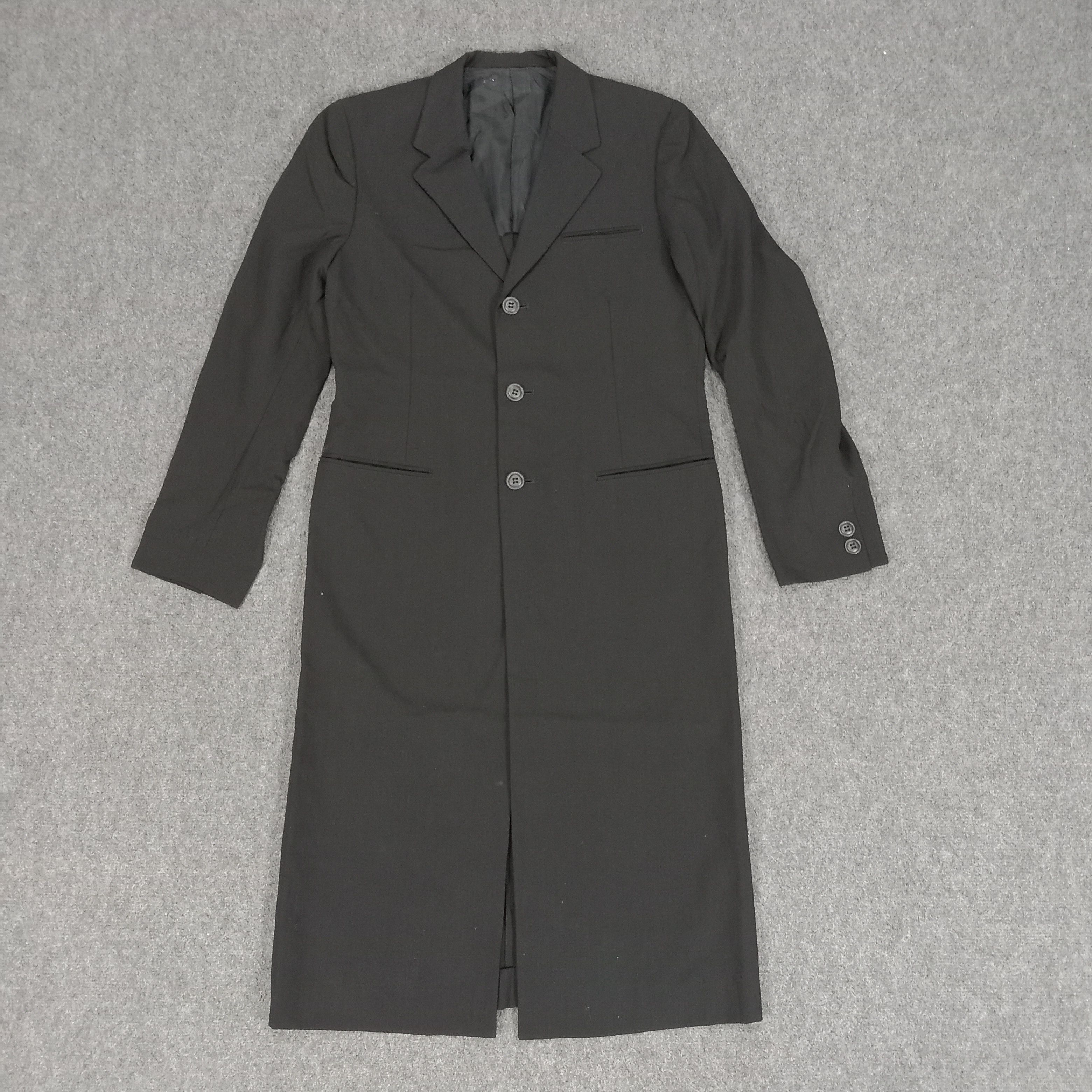 Vintage × Y's × Yohji Yamamoto Y's by Yohji Yamamoto Japanese Designer Long Blazer Size US XS / EU 42 / 0 - 1 Thumbnail