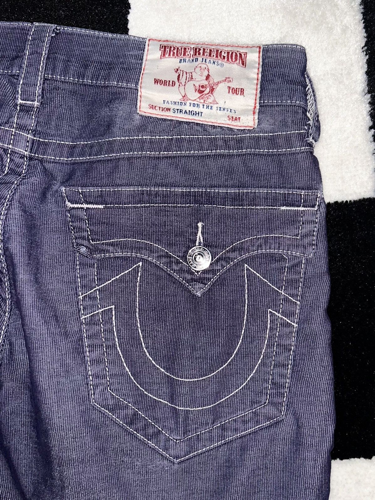 True Religion True Religion Purple Corduroy Pants Size US 31 - 5 Thumbnail