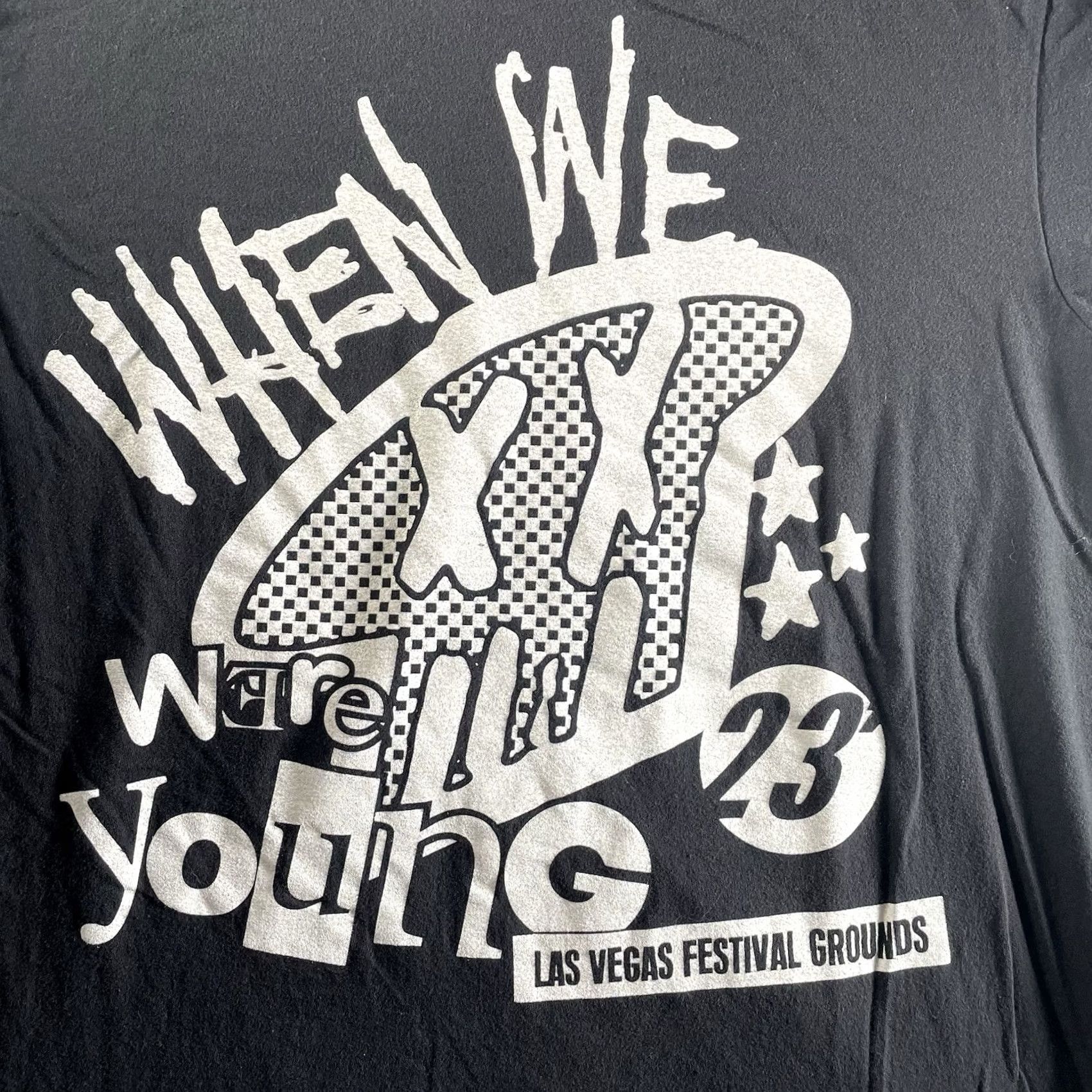 Vintage When We Were Young Shirt Mens Medium 2023 Green Day Blink 182 Rock Punk Festival M & M Black T-Shirt Mens Size US M / EU 48-50 / 2 - 2 Thumbnail